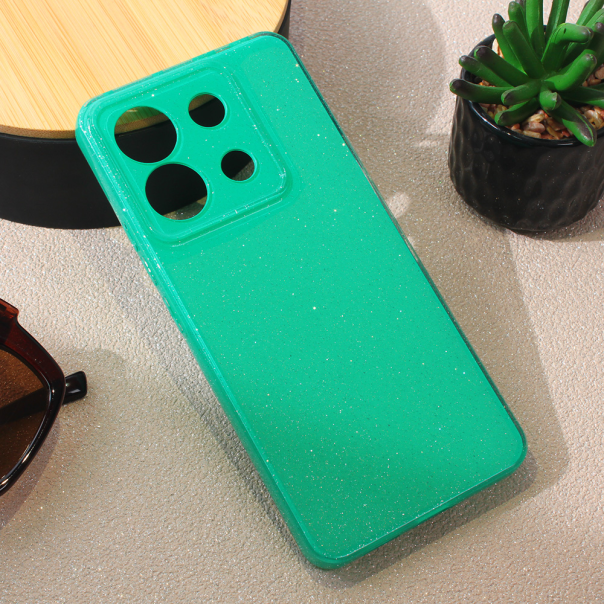 Maska za Xiaomi Redmi Note 13 Pro 5G Sparkle Dust mint - 213003
