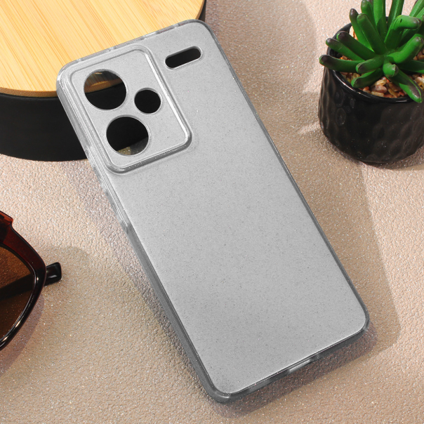 Maska za Xiaomi Redmi Note 13 Pro Plus Sparkle Dust srebrna - 212998