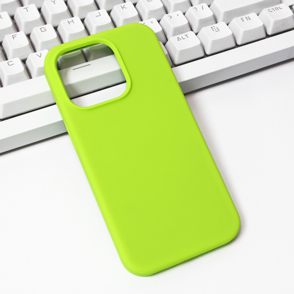 Maska za iPhone 15 Pro 6.1 neon Summer color žuta - 209615