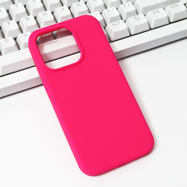 Maska za iPhone 15 Pro 6.1 Summer color pink - 209618