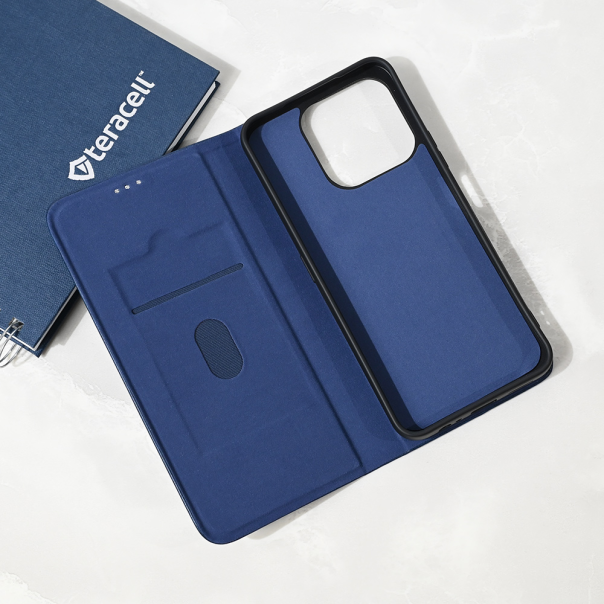 Maska za Honor X6a/X6b/X6c Teracell Elegant Flip tamno plava - 223765