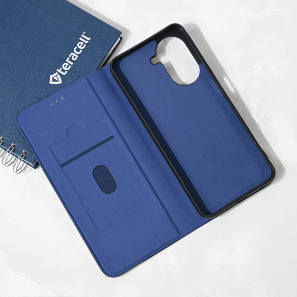 Maska za Xiaomi Redmi A5 4G EU 173mm Teracell Elegant Flip tamno plava - 223785