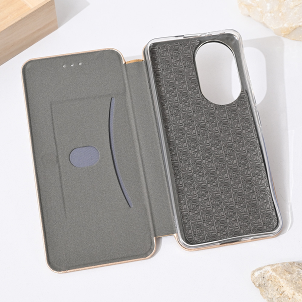 Maska za Honor 200 Teracell Flip Cover zlatna - 214966