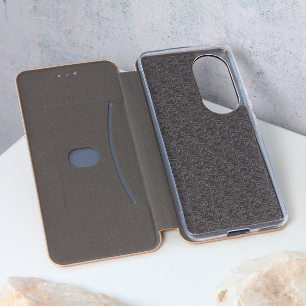 Maska za Honor 90 Teracell Flip Cover zlatna - 208461