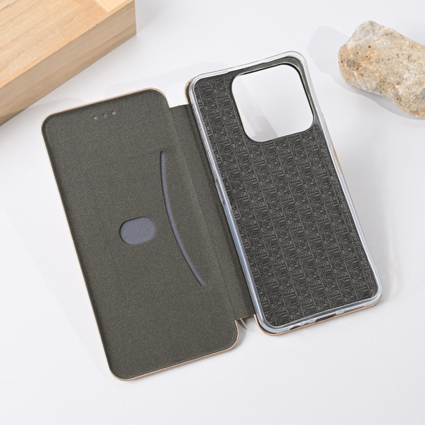 Maska za Honor X6c zlatna Teracell Flip Cover - 222957