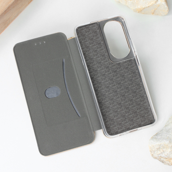 Maska za Honor X7b Teracell Flip Cover zlatna - 212831