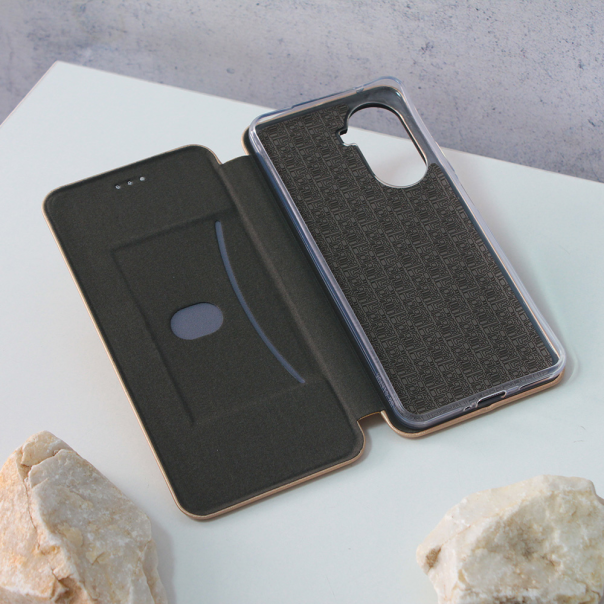 Maska za Huawei Nova 10 SE Teracell Flip Cover zlatna - 205466