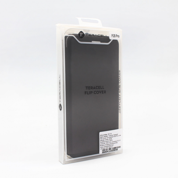 Maska za Huawei P20 Pro Teracell Flip Cover crna - 55112