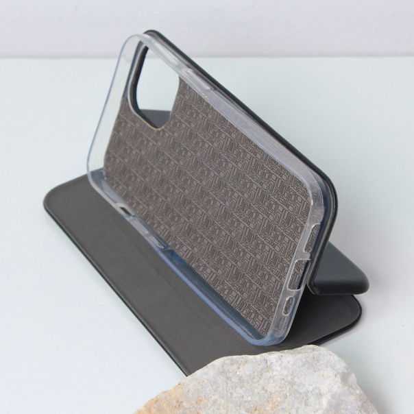 Maska za iPhone 14 Plus 6.7 Teracell Flip Cover crna - 204819