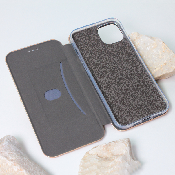Maska za iPhone 14 Plus 6.7 Teracell Flip Cover zlatna - 204821