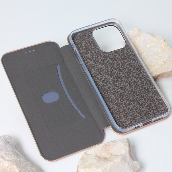 Maska za iPhone 14 Pro Max 6.7 Teracell Flip Cover zlatna - 204827