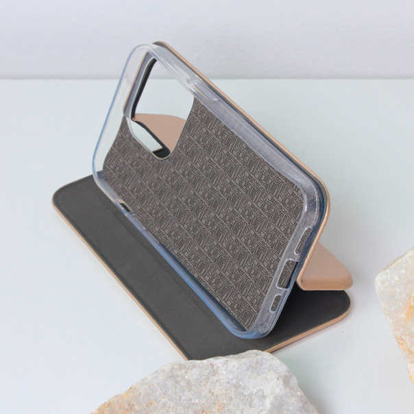 Maska za iPhone 14 Pro Max 6.7 Teracell Flip Cover zlatna - 204827