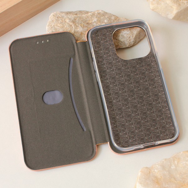 Maska za iPhone 15 Pro 6.1 Teracell Flip Cover roze - 210166