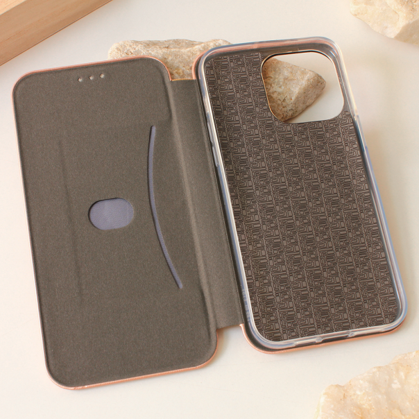 Maska za iPhone 15 Pro Max 6.7 Teracell Flip Cover roze - 210169-1