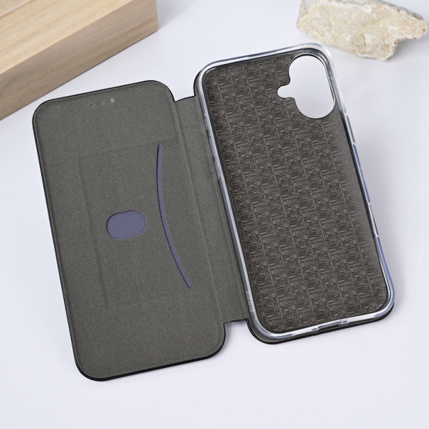 Maska za iPhone 16 Plus 6.7 Teracell Flip Cover crna - 215628