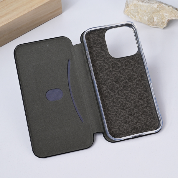 Maska za iPhone 16 Pro 6.3 Teracell Flip Cover crna - 215629