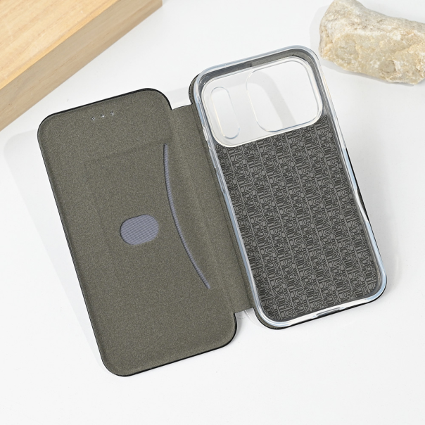 Maska za iPhone 17 Pro 63 Teracell Flip Cover crna - 223800