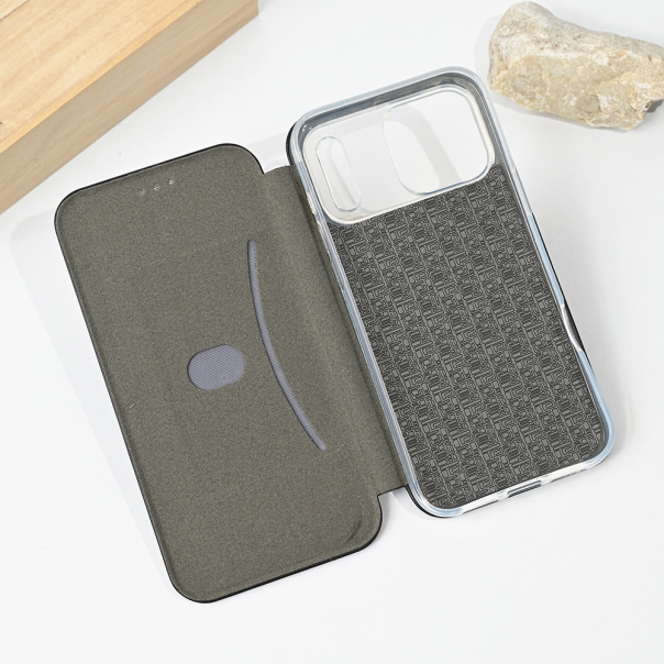 Maska za iPhone 17 Pro Max 69 Teracell Flip Cover crna - 223802-1