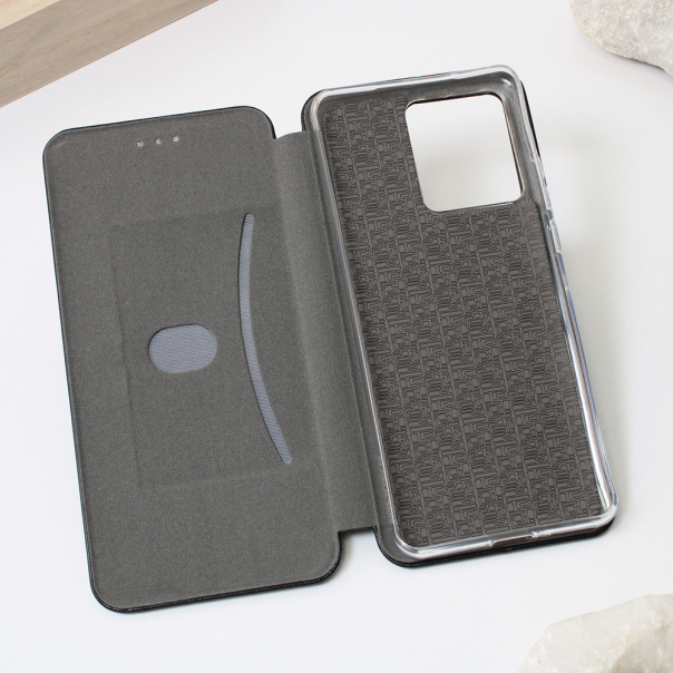 Maska za Motorola Edge 40 Neo Teracell Flip Cover crna - 213711