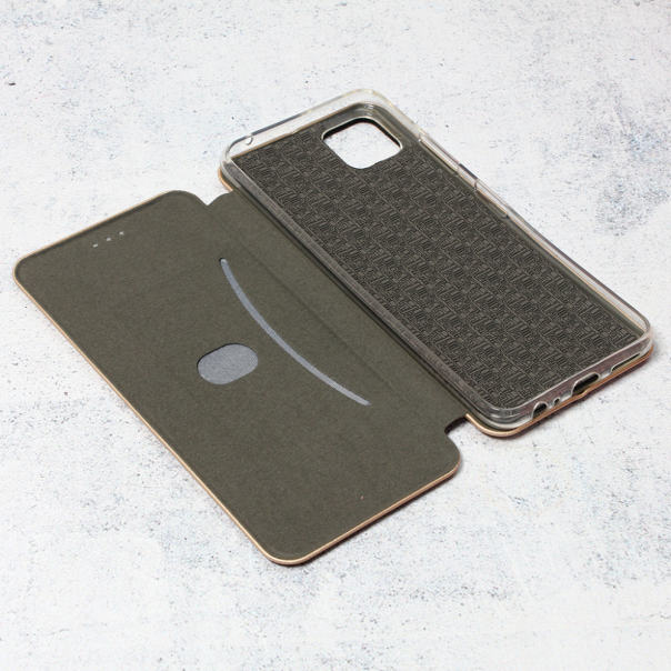 Maska za Samsung Galaxy A22 5G Teracell Flip Cover zlatna - 98173