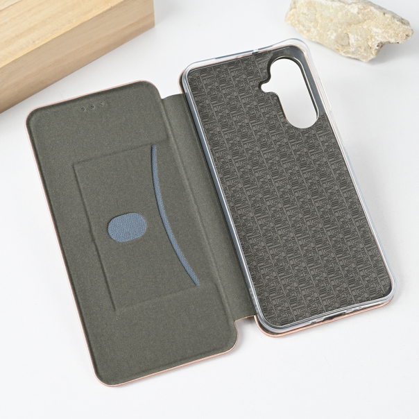 Maska za Samsung Galaxy A26 5G Teracell Flip Cover roze - 220917