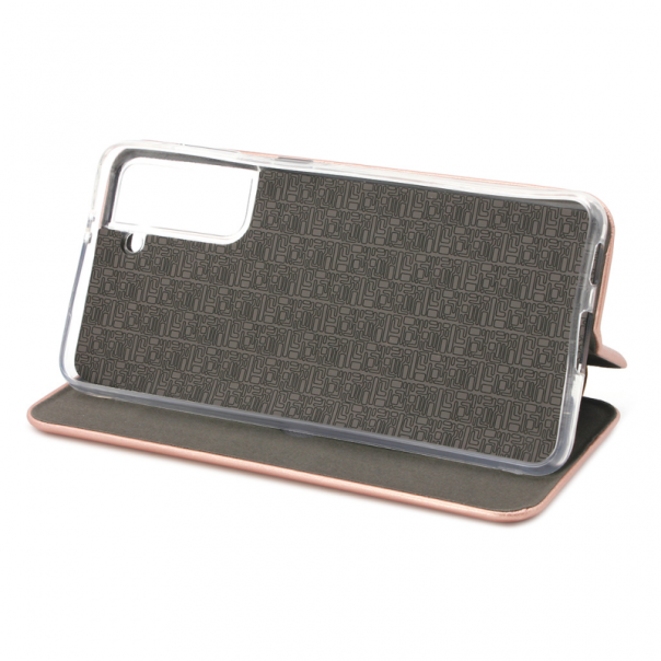Maska za Samsung Galaxy S21 Teracell Flip Cover roze - 89633-1