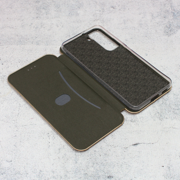 Maska za Samsung Galaxy S22 Plus 5G Teracell Flip Cover zlatna - 98659