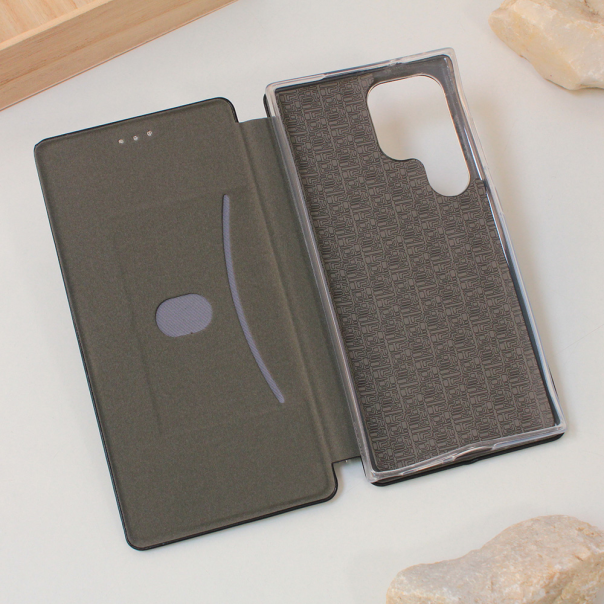 Maska za Samsung Galaxy S24 Ultra Teracell Flip Cover crna - 210894