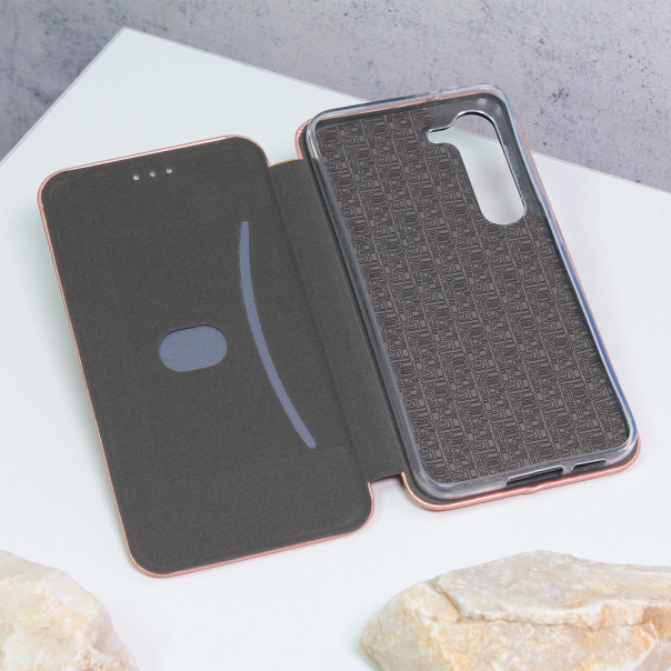 Maska za Samsung Galaxy S23 Teracell Flip Cover roze - 206193