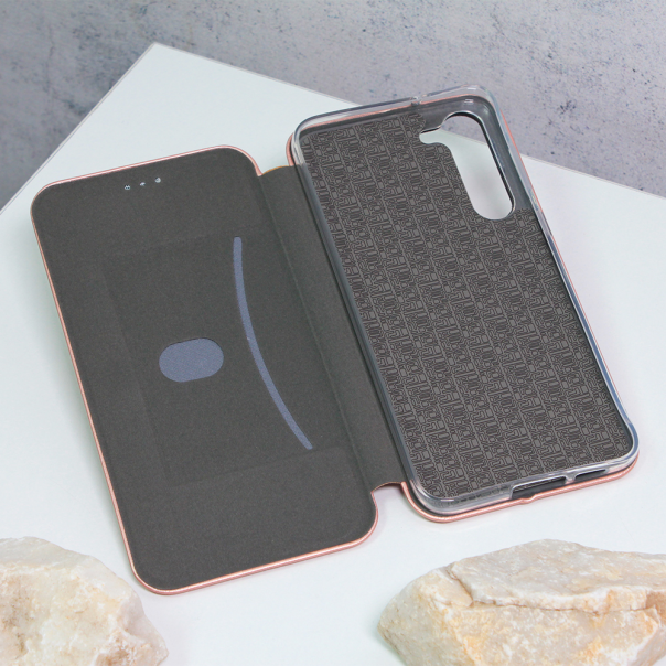 Maska za Samsung Galaxy S23 Plus Teracell Flip Cover roze - 206196