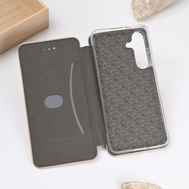 Maska za Samsung Galaxy S25 Teracell Flip Cover zlatna - 219246