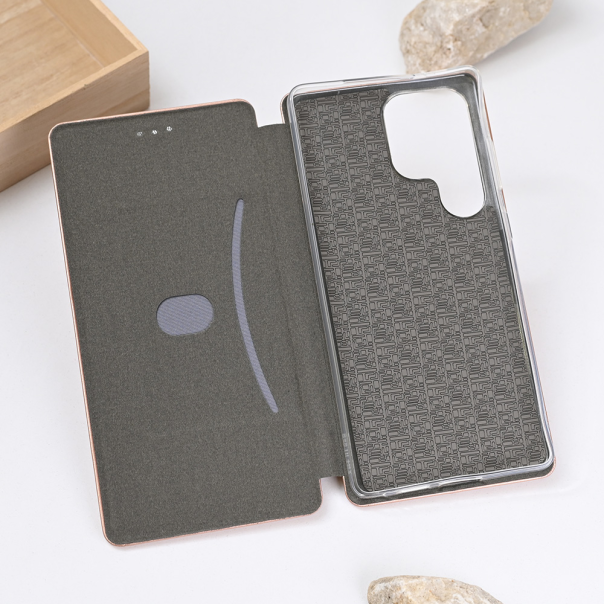 Maska za Samsung Galaxy S25 Ultra Teracell Flip Cover roze - 219251