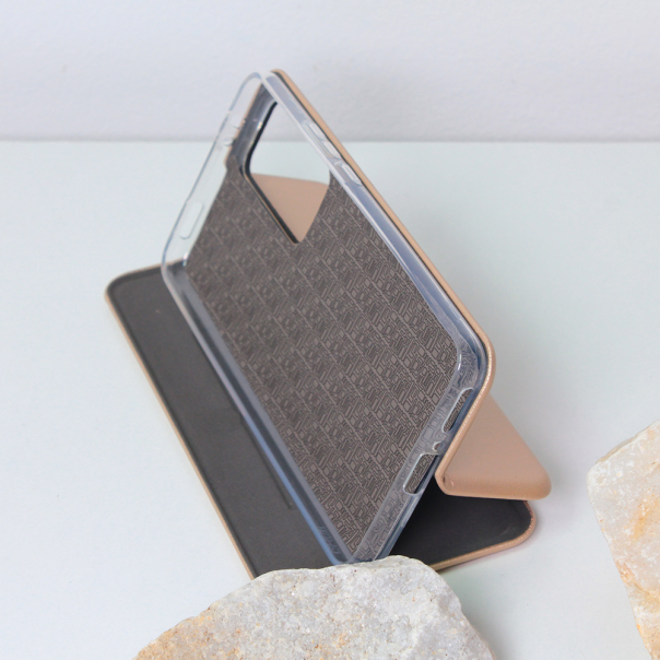 Torbica Teracell Flip Cover za Xiaomi 12T/12T Pro zlatna - 204841