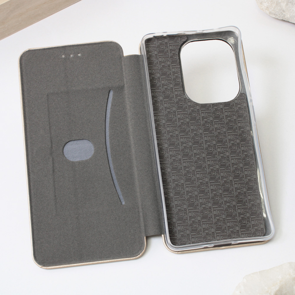 Maska za Xiaomi Redmi Note 13 Pro 4G (EU) Teracell Flip Cover zlatna - 213717