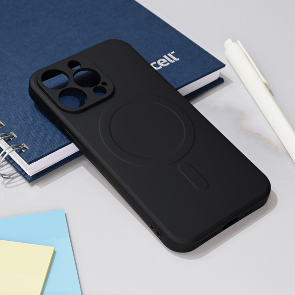 Maska za iPhone 13 Pro 6.1 Teracell Giulietta Magsafe crna - 218497