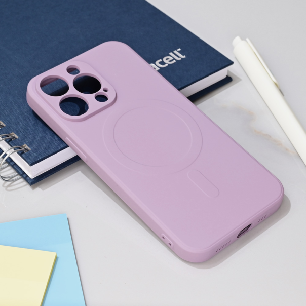 Maska za iPhone 13 Pro 6.1 Teracell Giulietta Magsafe ljubičasta - 218498