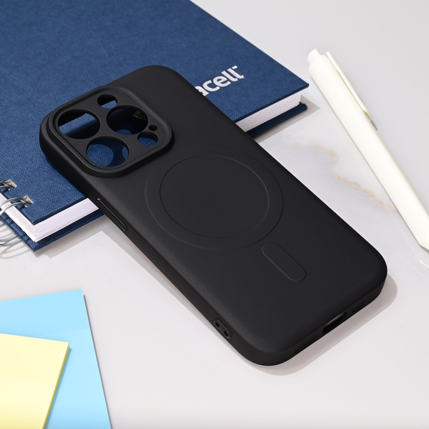 Torbica Teracell Giulietta Magsafe za iPhone 15 Pro 6.1 crna - 218516-1