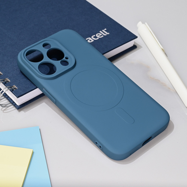 Torbica Teracell Giulietta Magsafe za iPhone 15 Pro 6.1 plava - 218518