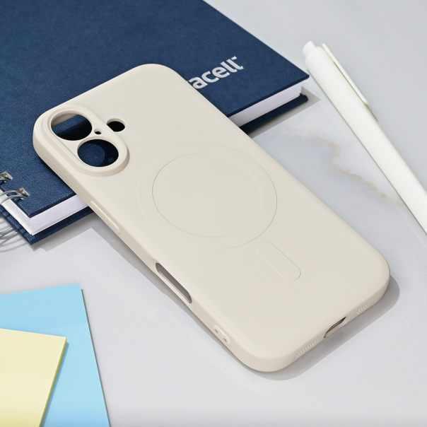Torbica Teracell Giulietta Magsafe za iPhone 16 6.1 bela - 218524