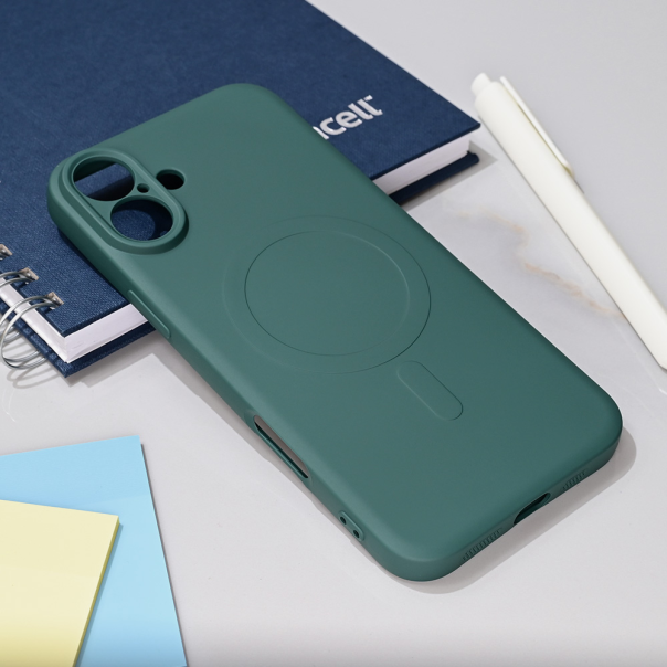Torbica Teracell Giulietta Magsafe za iPhone 16 Plus 6.7 tamno zelena - 218533