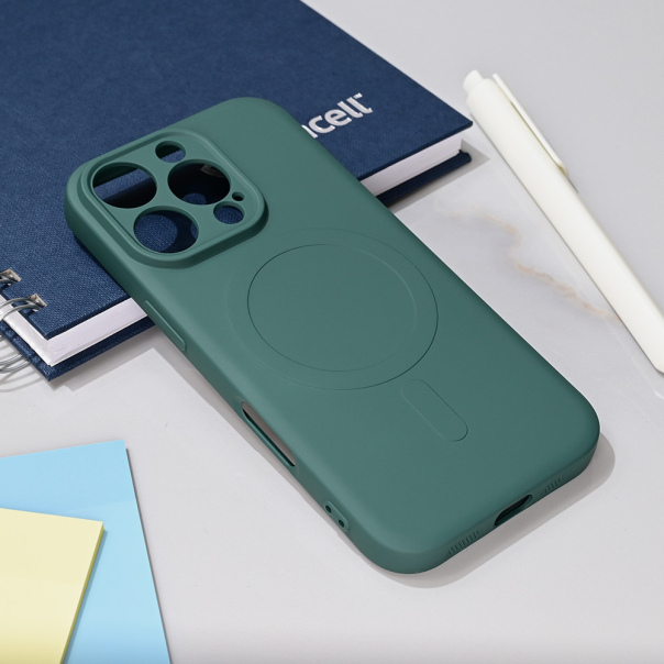 Torbica Teracell Giulietta Magsafe za iPhone 16 Pro 6.3 tamno zelena - 218539