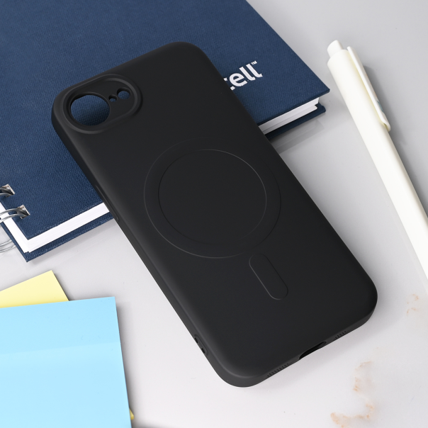 Maska za iPhone 16e 6.1 Teracell Giulietta Magsafe crna - 220920