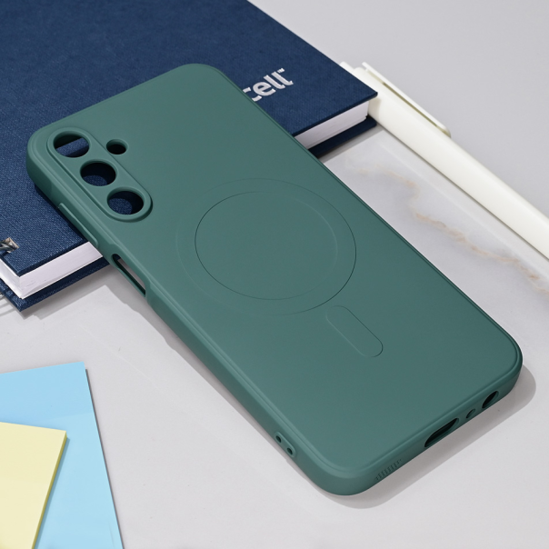 Torbica Teracell Giulietta Magsafe za Samsung A156B Galaxy A15 5G tamno zelena - 218547-1