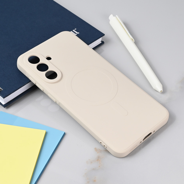 Maska za Samsung Galaxy A36 5G Teracell Giulietta Magsafe bela - 219748