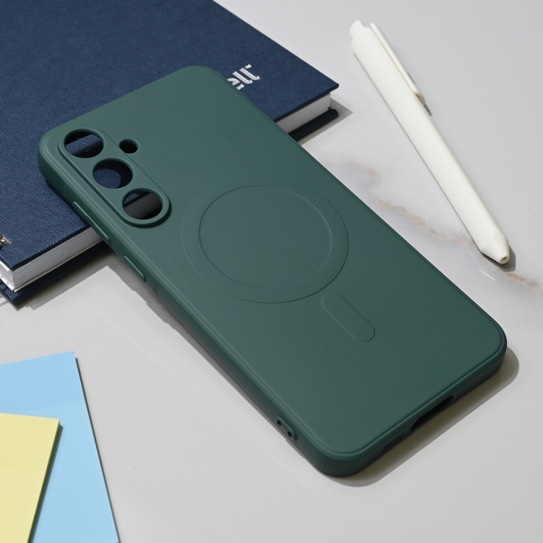 Torbica Teracell Giulietta Magsafe za Samsung A556B Galaxy A55 5G tamno zelena - 218557