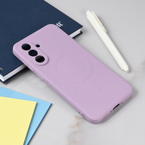 Maska za Samsung Galaxy A56 5G Teracell Giulietta Magsafe ljubičasta - 219755