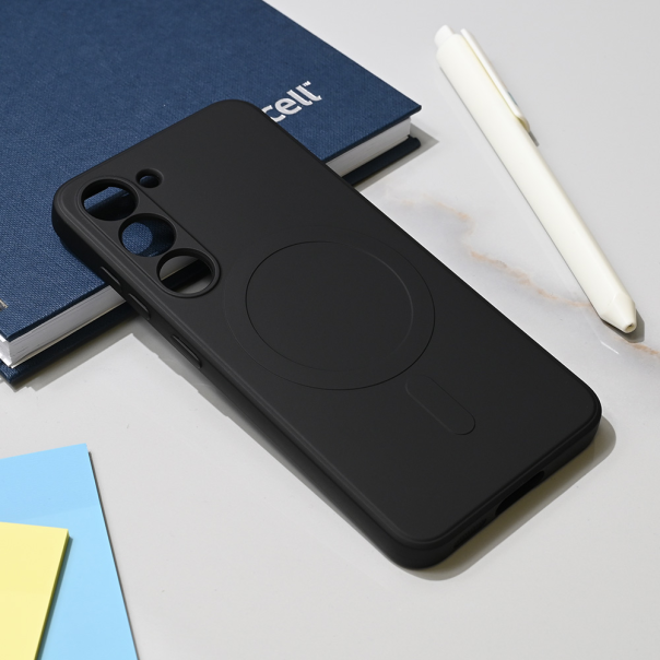 Maska za Samsung Galaxy S23 Teracell Giulietta Magsafe crna - 218562