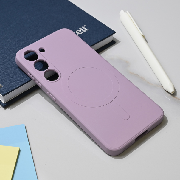 Maska za Samsung Galaxy S23 Teracell Giulietta Magsafe ljubičasta - 218563