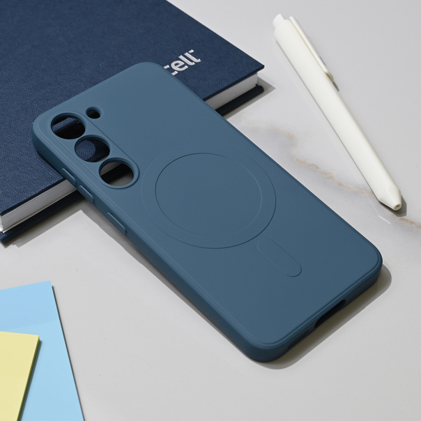 Maska za Samsung Galaxy S23 Teracell Giulietta Magsafe plava - 218564