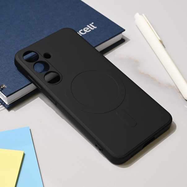 Maska za Samsung Galaxy S24 Teracell Giulietta Magsafe crna - 218571